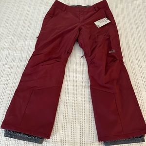 REI Co-op Powderbound Insulated Snow Pants, Burgandy, Petite Large